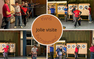 Petite visite de nos amis archers de Quercynois !