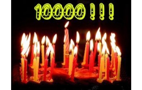 10000 Visiteurs !