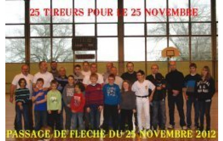 25 novembre =&gt; 25 tireurs