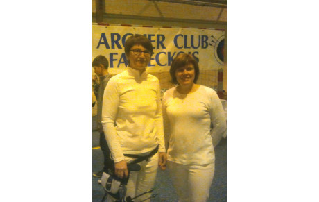 Virginie goûte à la compétition