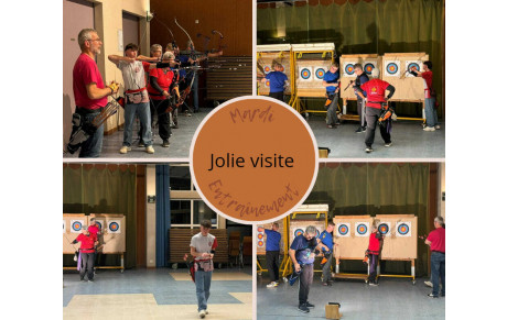 Petite visite de nos amis archers de Quercynois !