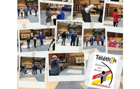 La Compagnie des Archers de Bouzonville au rendez-vous du Téléthon !